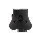 Glock 19 Paddle Holster Left Hand (BK), When using a sidearm, having it on your person ready to go is critical